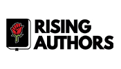 rising authors podcast logo